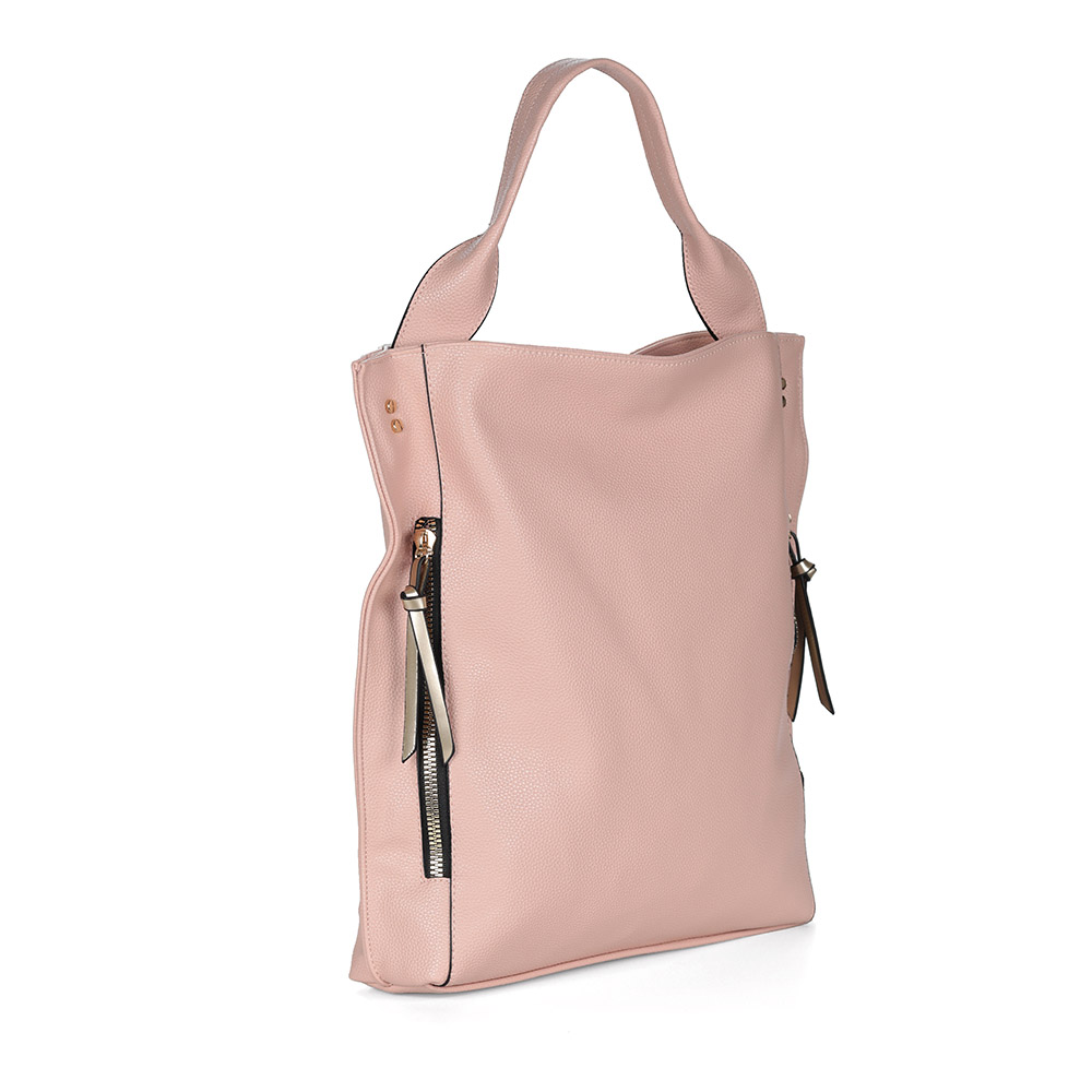 фото Розовая вместительная сумка portofiano