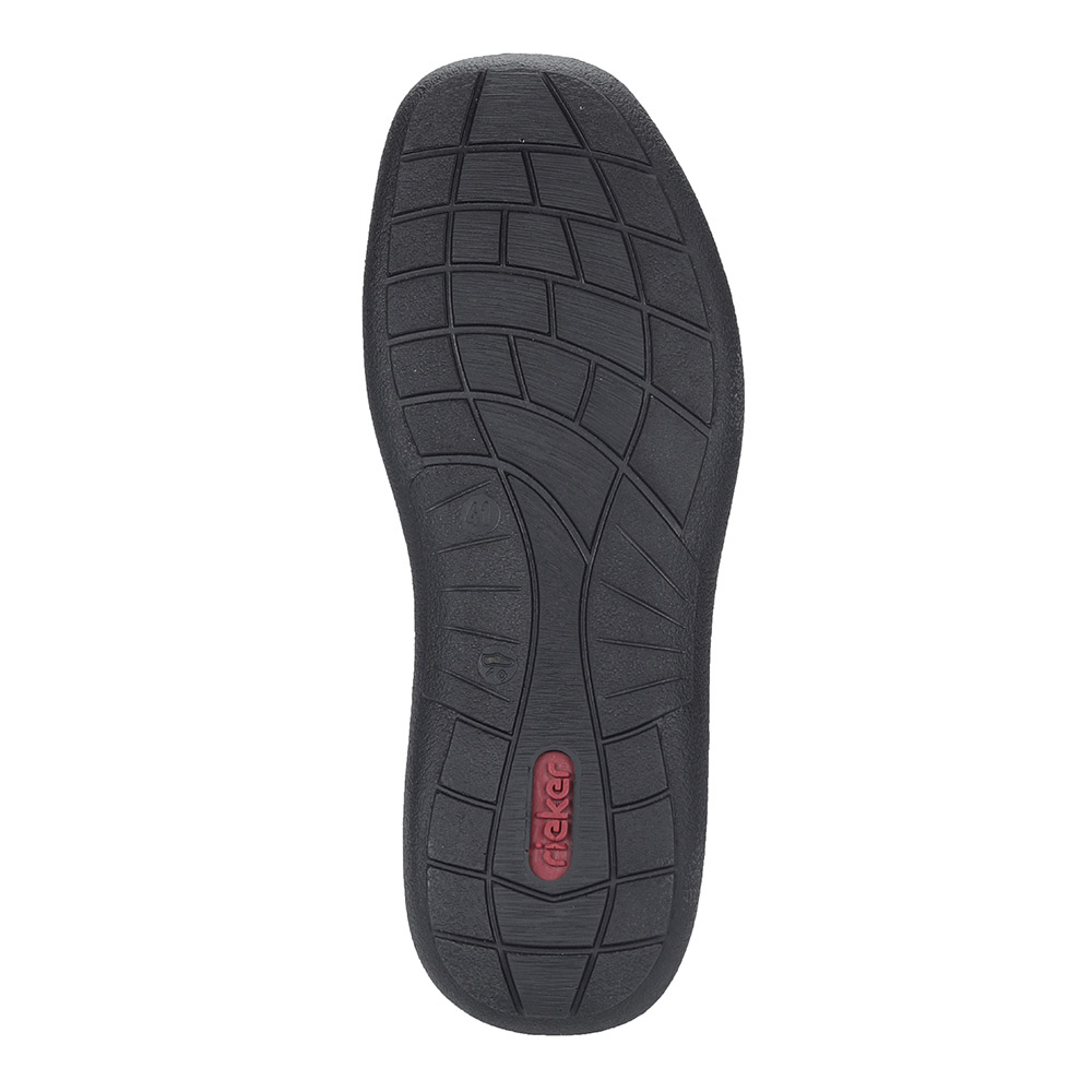 фото Ботинки из эко кожи в черном цвете rieker