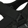 Черные сандалии из текстиля