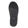 Черные ботинки  из кожи на подкладке из натуральной шерсти на контрастной подошве