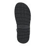 Черные сандалии из кожи на подкладке из натуральной кожи