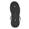 Черные кроссовки из комбинированных материалов на подкладке из натуральной шерсти  на утолщенной подошве