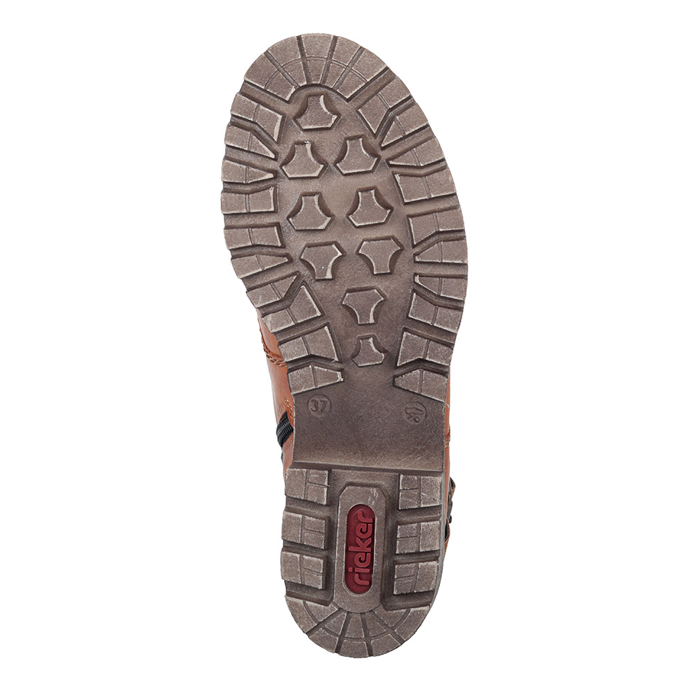 Коричневые ботинки с пряжками Rieker, размер 38, цвет коричневый - фото 5