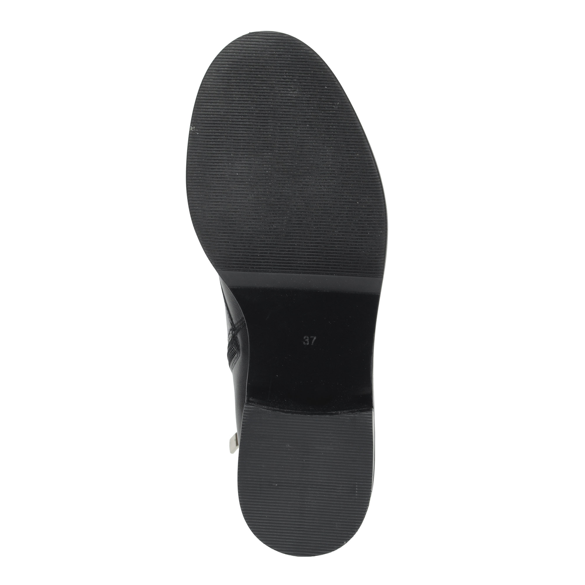 Черные ботинки из кожи на меху Respect, размер 37, цвет черный - фото 8