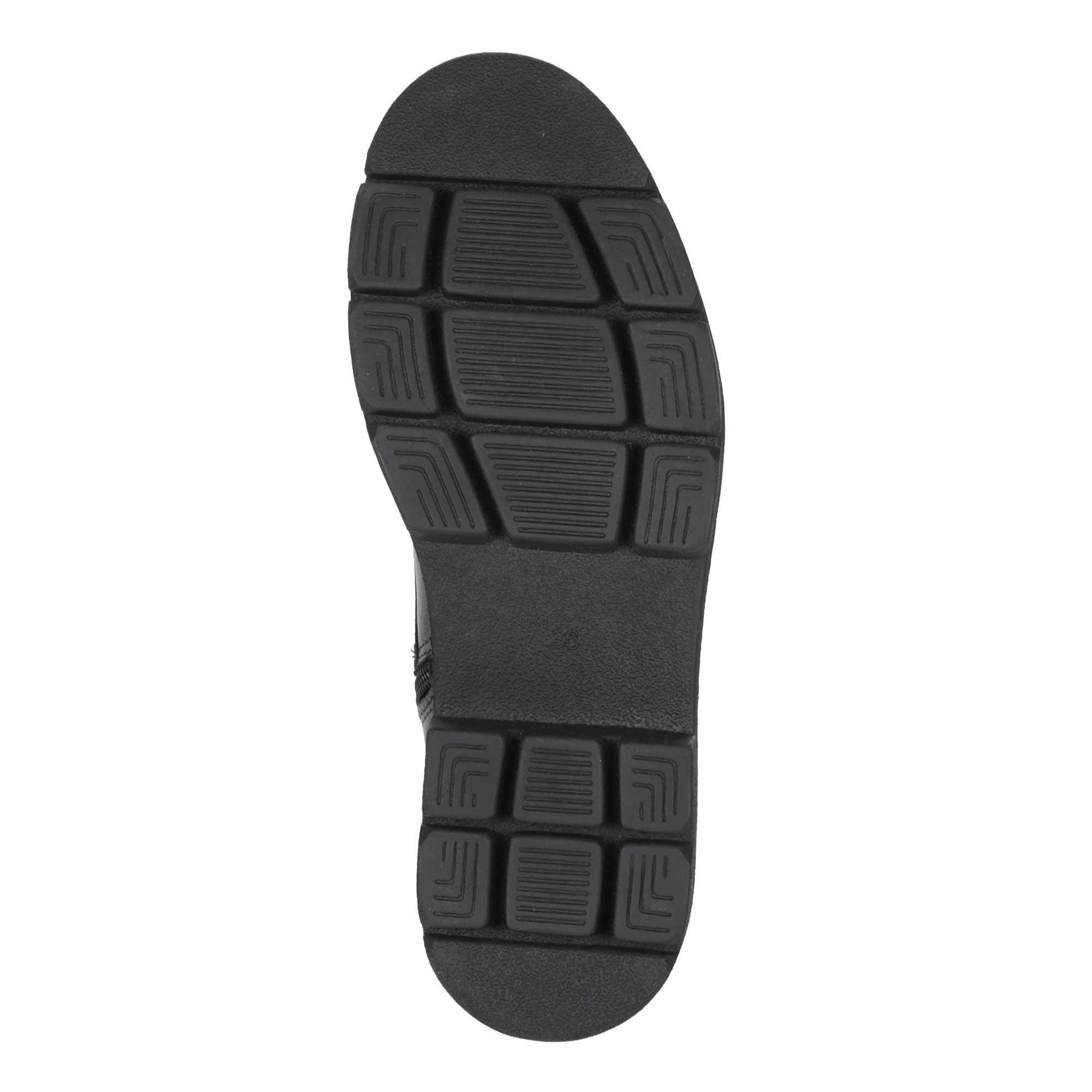 Черные ботинки на шнурках из кожи на подкладке из натуральной шерсти на тракторной подошве MARCO TOZZI PREMIO, размер 38, цвет черный - фото 8