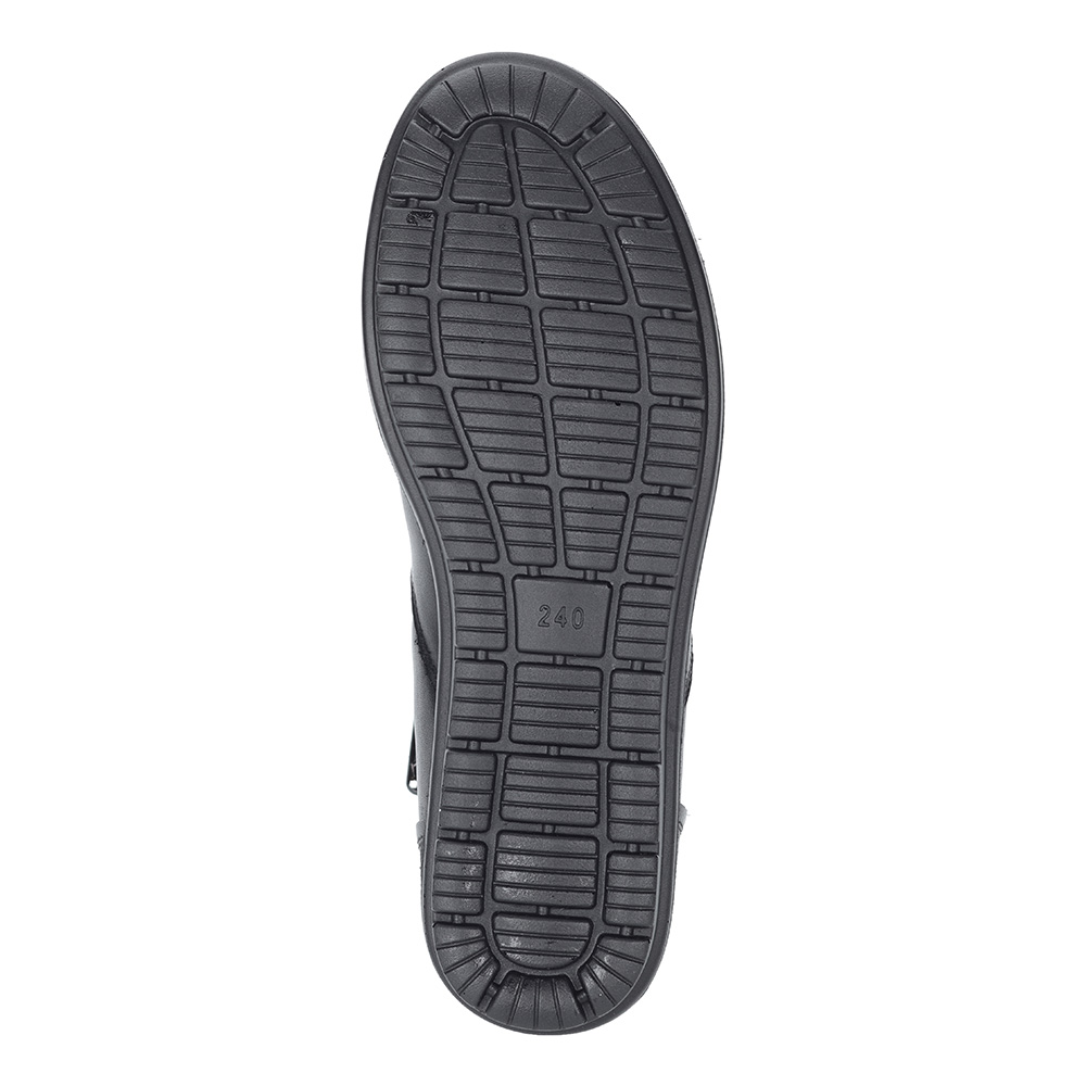 Черные ботинки из кожи без шнуровки Spur, размер 39, цвет черный - фото 5