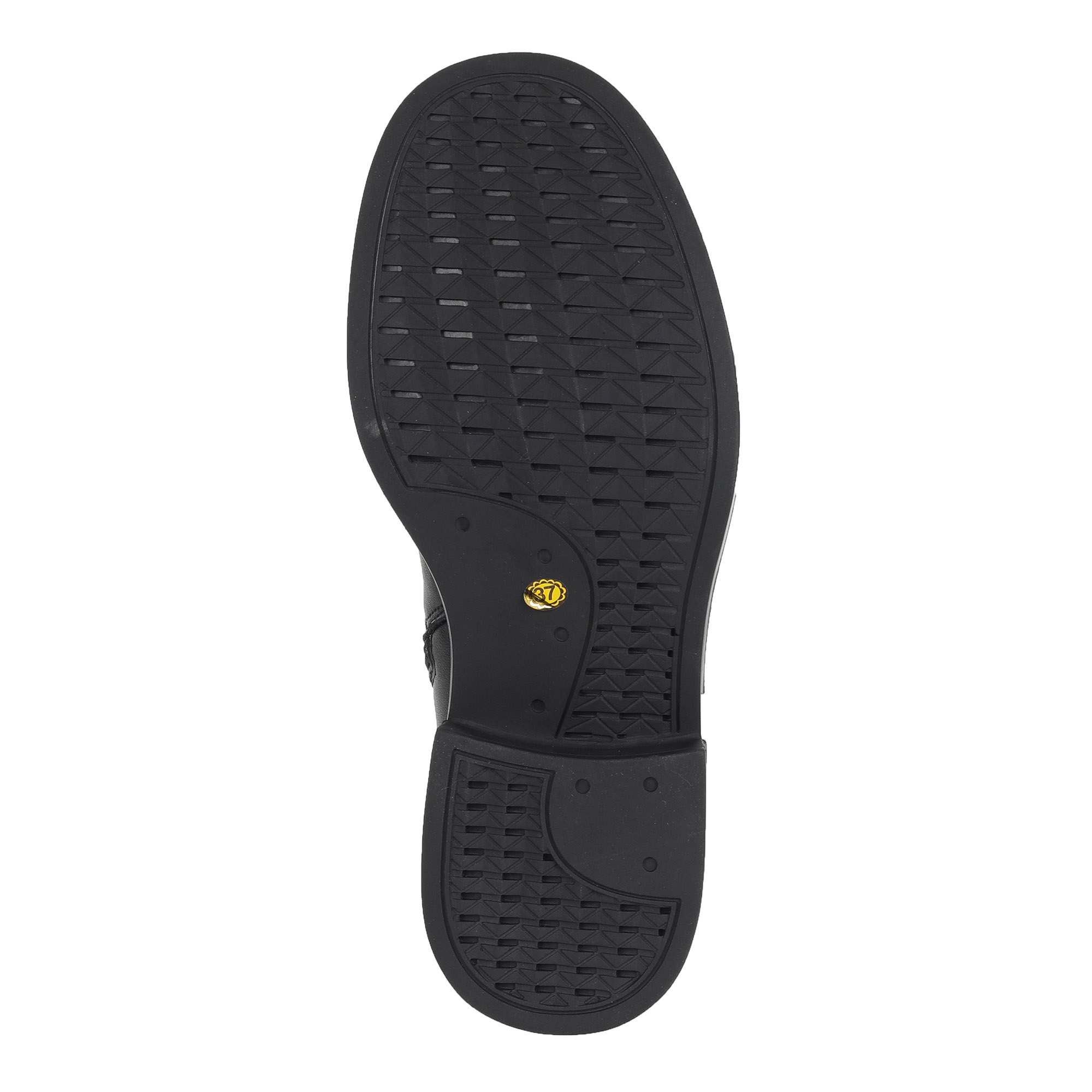 Черные ботинки из кожи на подкладке из натуральной шерсти Respect, размер 41, цвет черный - фото 7
