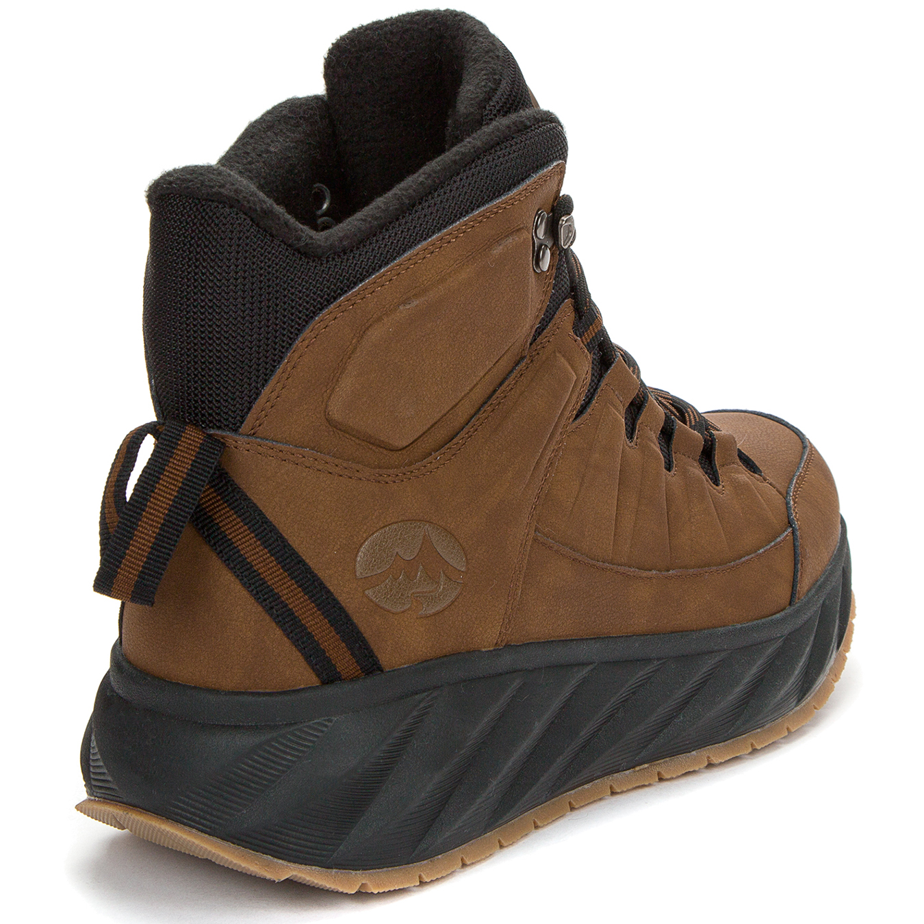 Коричневые утепленные ботинки из кожи GRUNBERG, цвет коричневый - фото 3