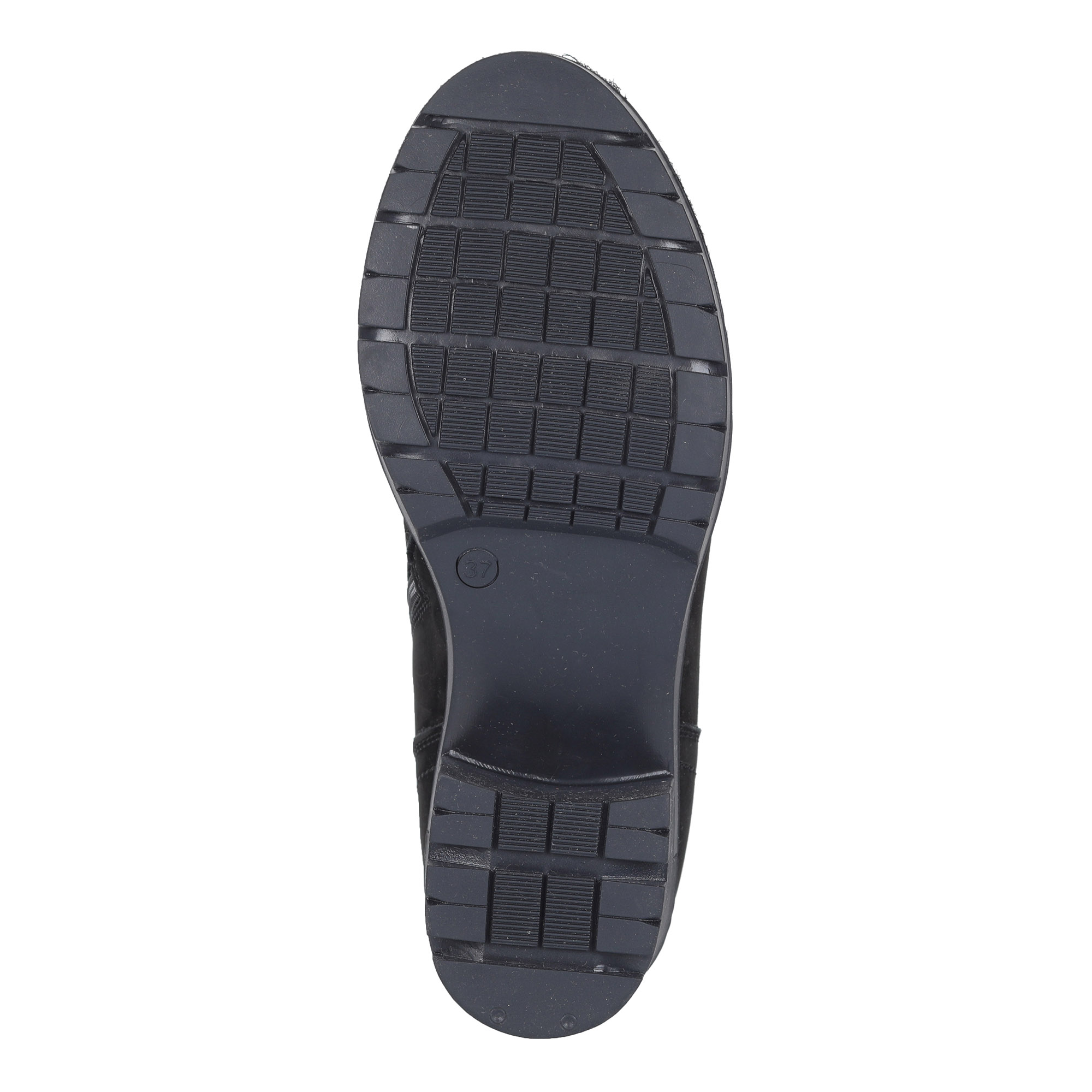 Черные ботинки из кожи на шерсти El Tempo, размер 41, цвет черный - фото 5