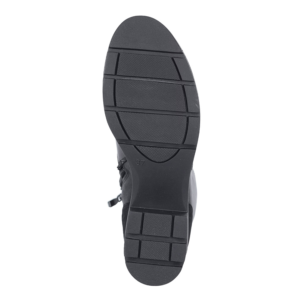 Черные кожаные ботинки Respect, размер 39, цвет черный - фото 5