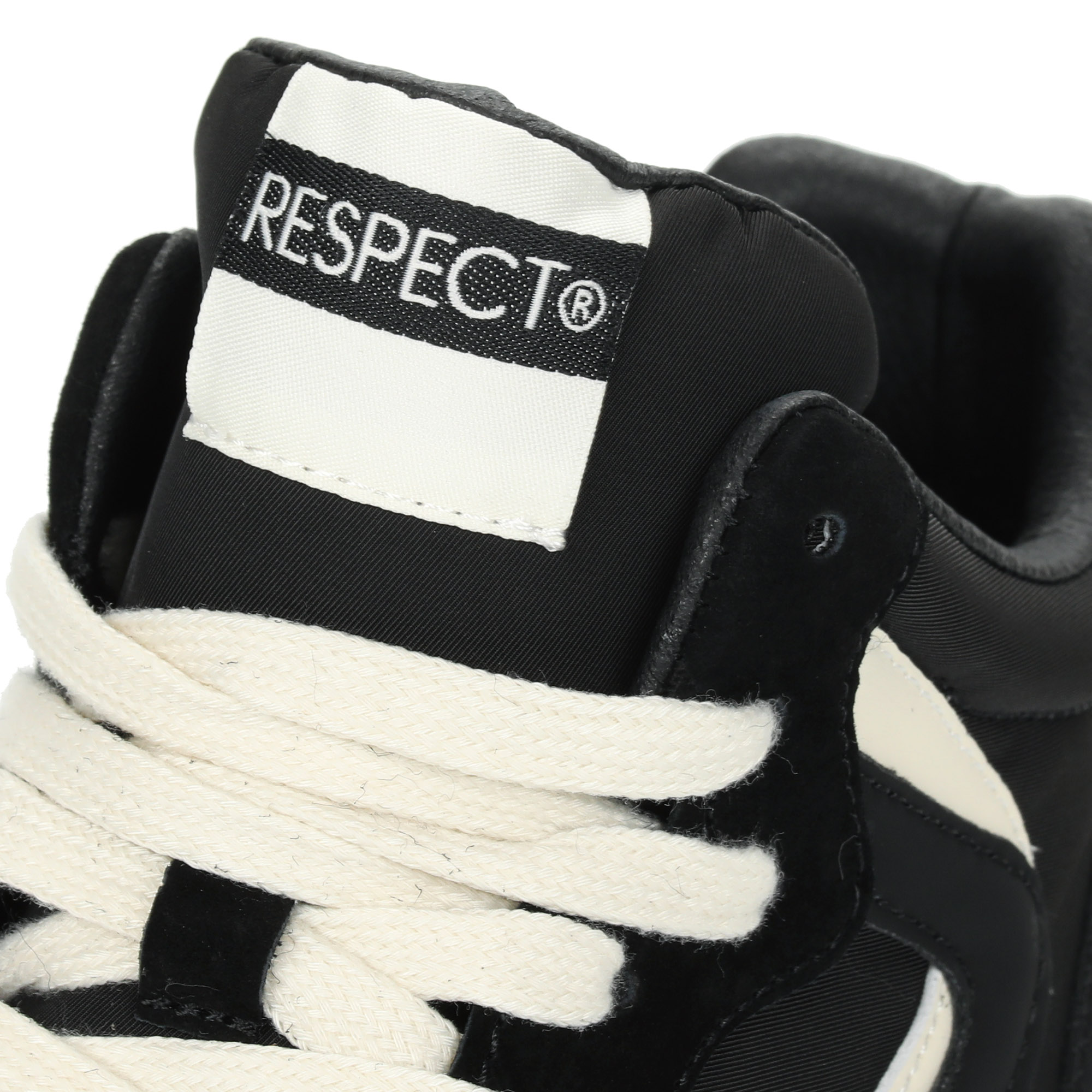 Черные утепленные кроссовки из велюра и текстиля Respect, цвет черный - фото 5