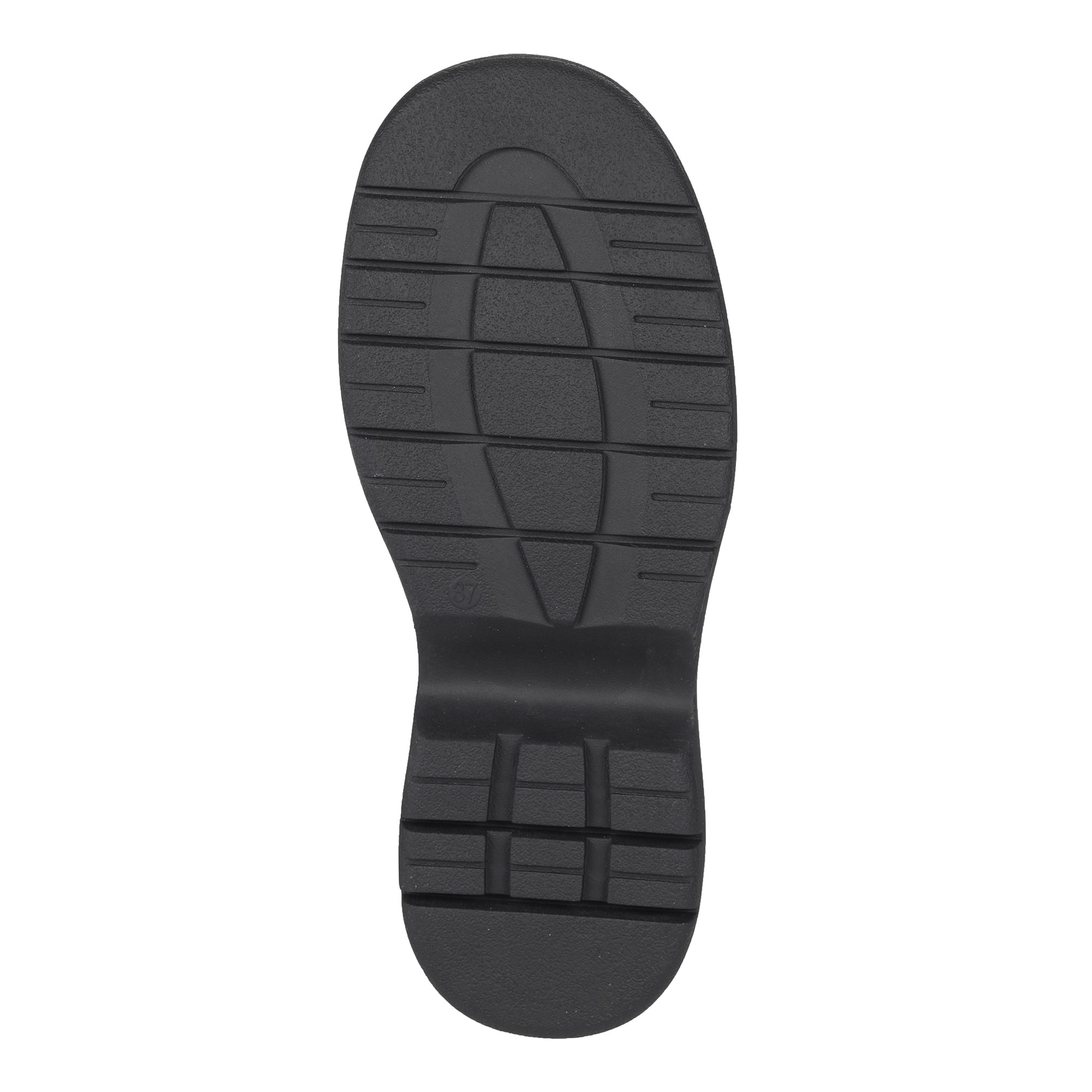 черные сапоги из кожи на шнурках на комбинированной подкладке Respect, размер 38, цвет черный - фото 7