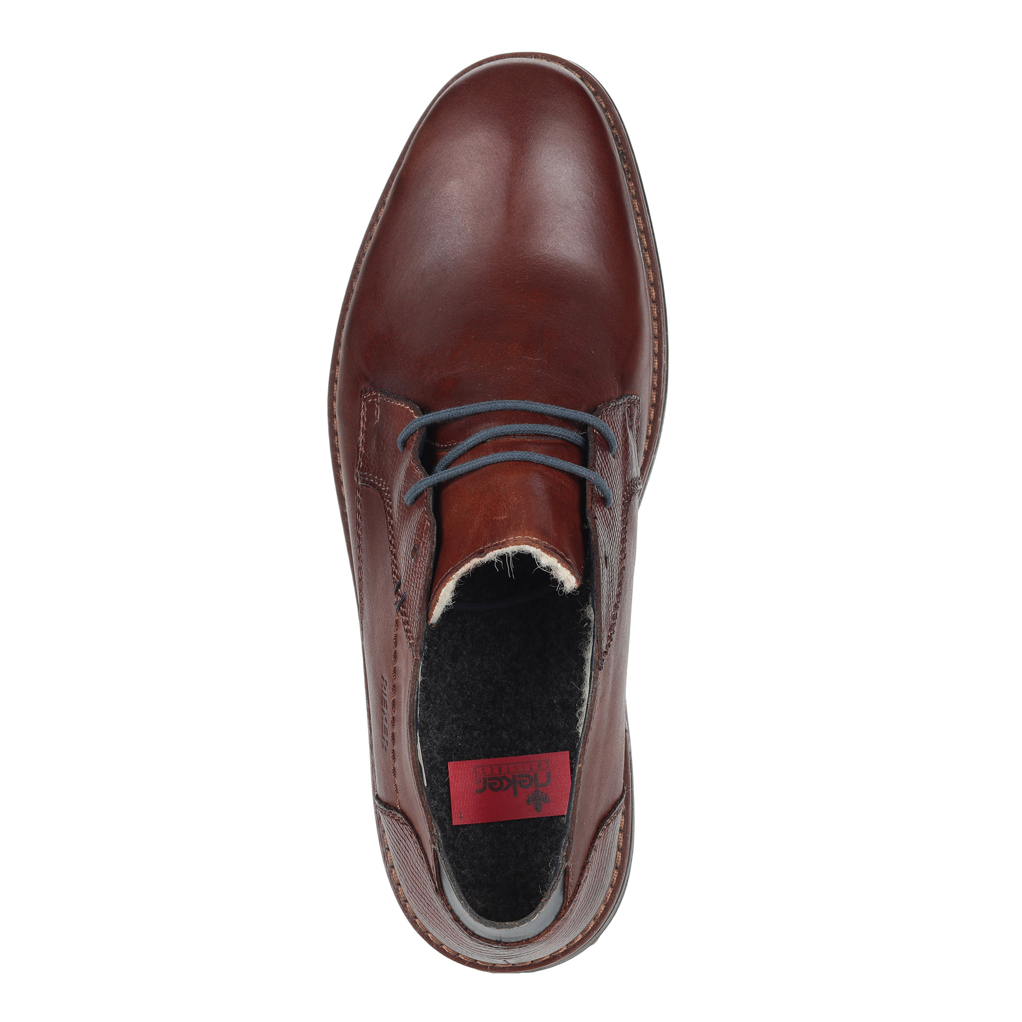 Коричневые ботинки из комбинированных материалов Rieker, размер 43, цвет коричневый - фото 4