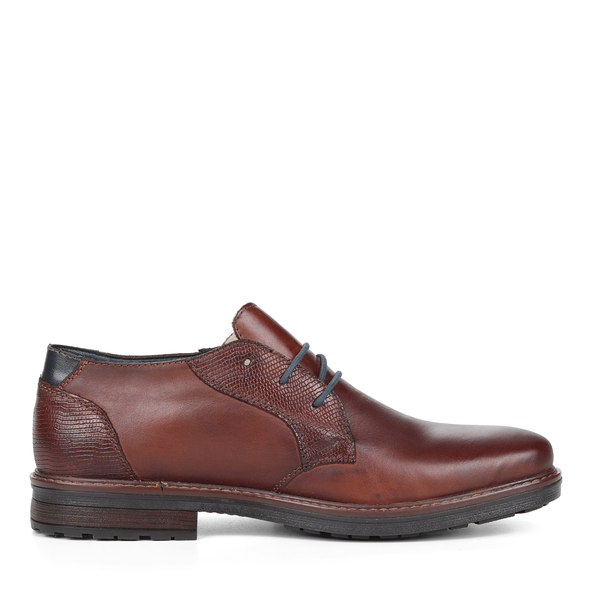 Коричневые ботинки из комбинированных материалов Rieker, размер 43, цвет коричневый - фото 3
