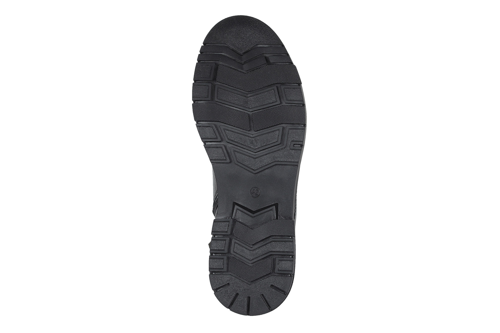 Черные ботинки из кожи на подкладке из натуральной шерсти на утолщенной подошве Respect, размер 43, цвет черный - фото 7