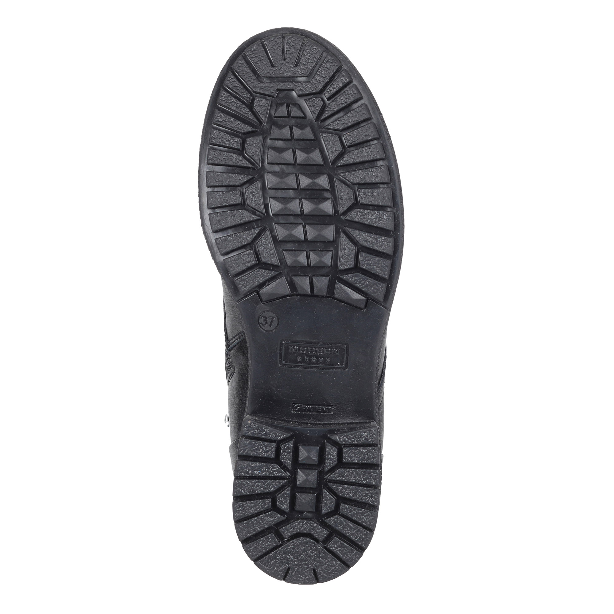 Черные ботинки из кожи на шерсти El Tempo, размер 38, цвет черный - фото 5