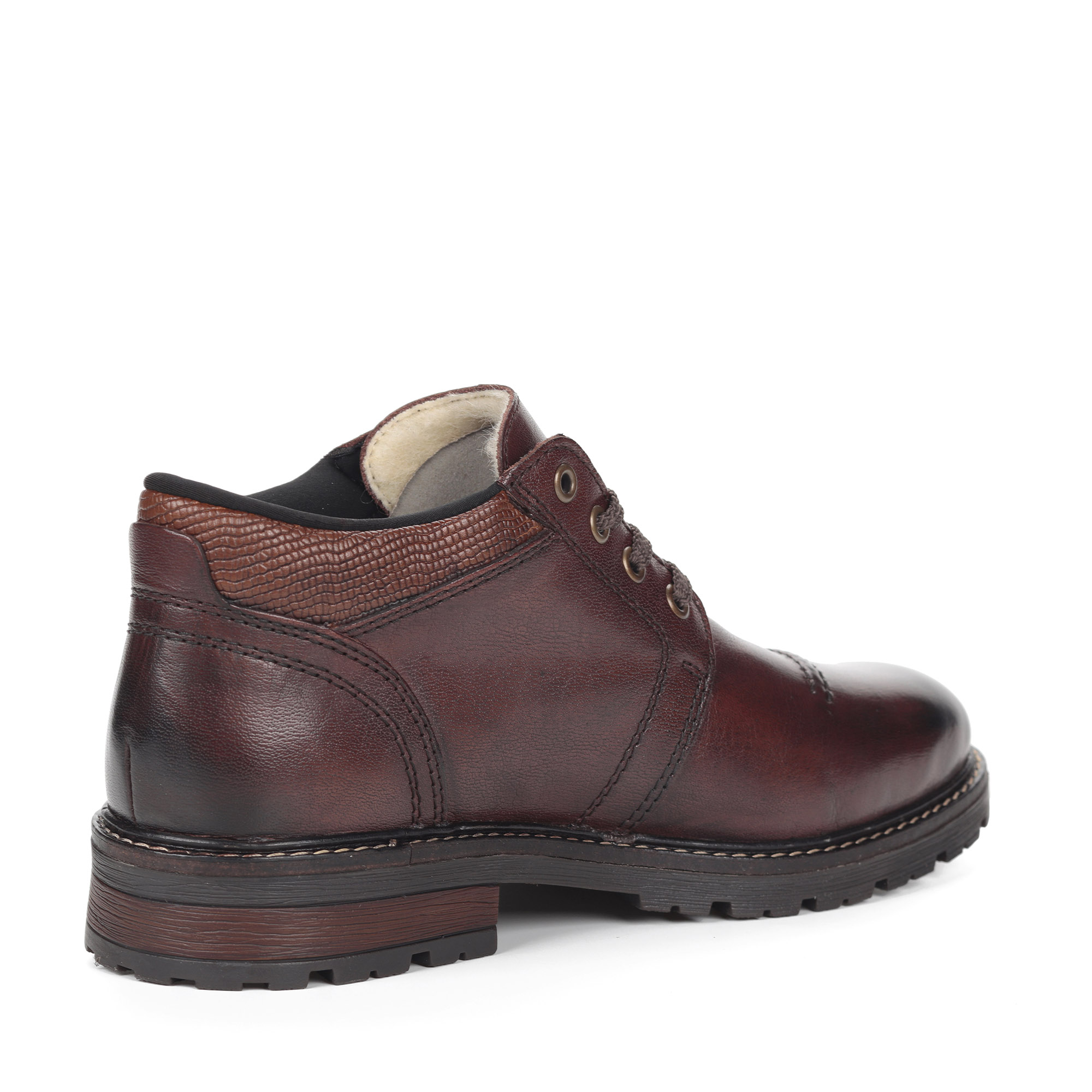 Коричневые ботинки на шнуровке Rieker, размер 42, цвет коричневый - фото 4