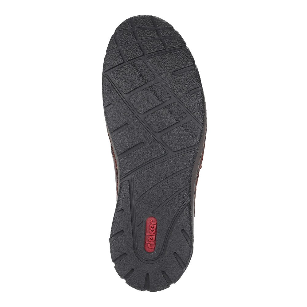 Коричневые ботинки из кожи без шнуровки Rieker, размер 42, цвет коричневый - фото 5