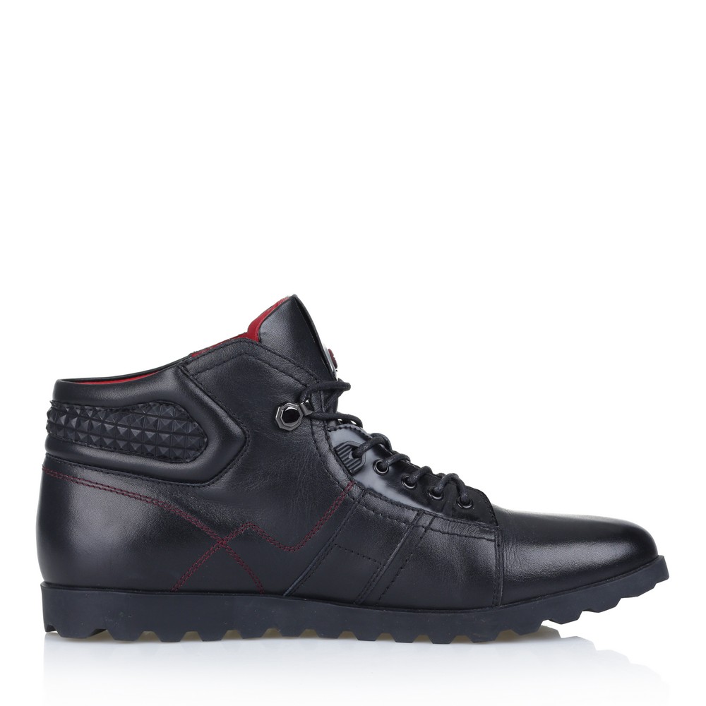 Кожаные ботинки чёрного цвета Rieker, размер 44 - фото 3