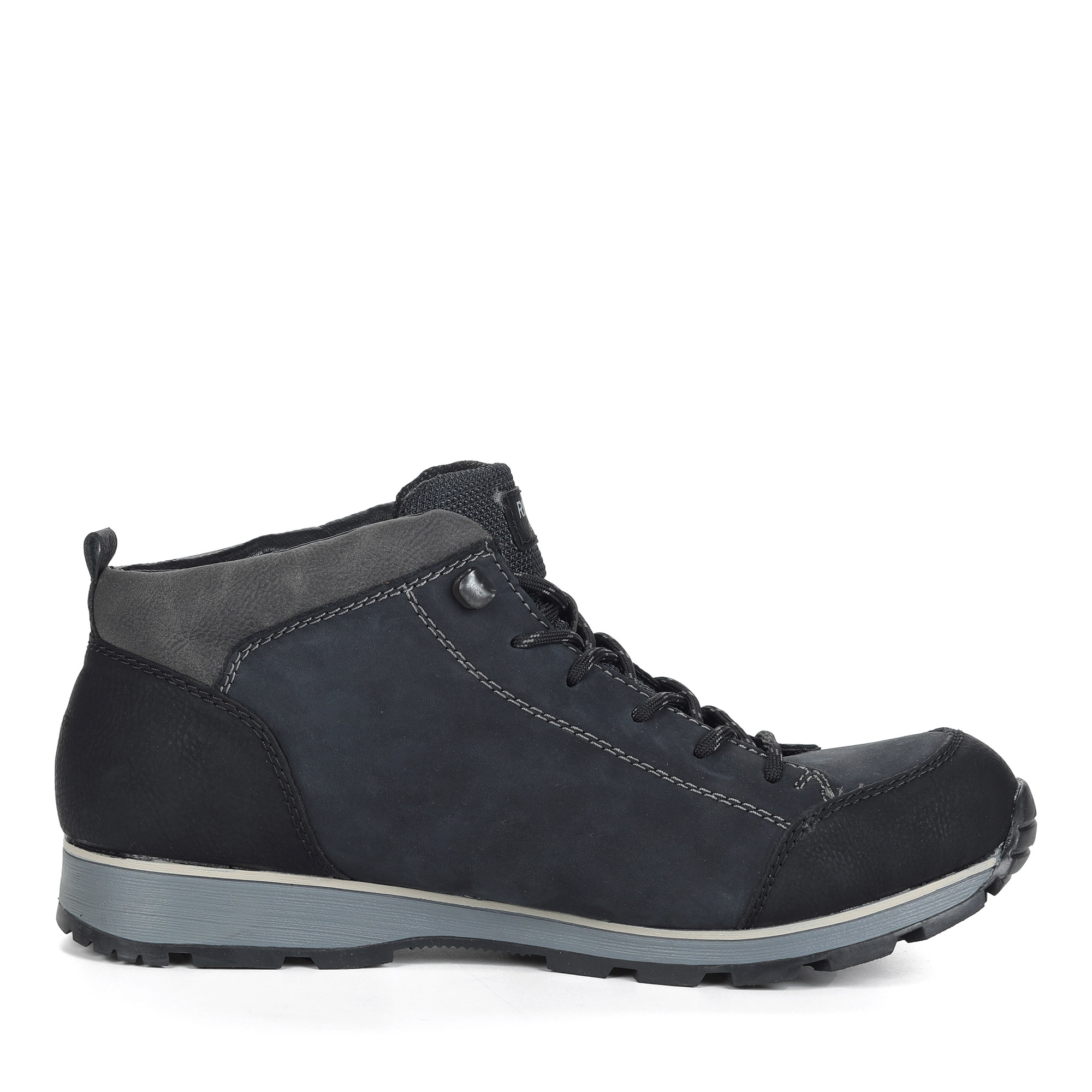 Черные ботинки из кожи на подкладке из натуральной шерсти Rieker, размер 44, цвет черный - фото 3
