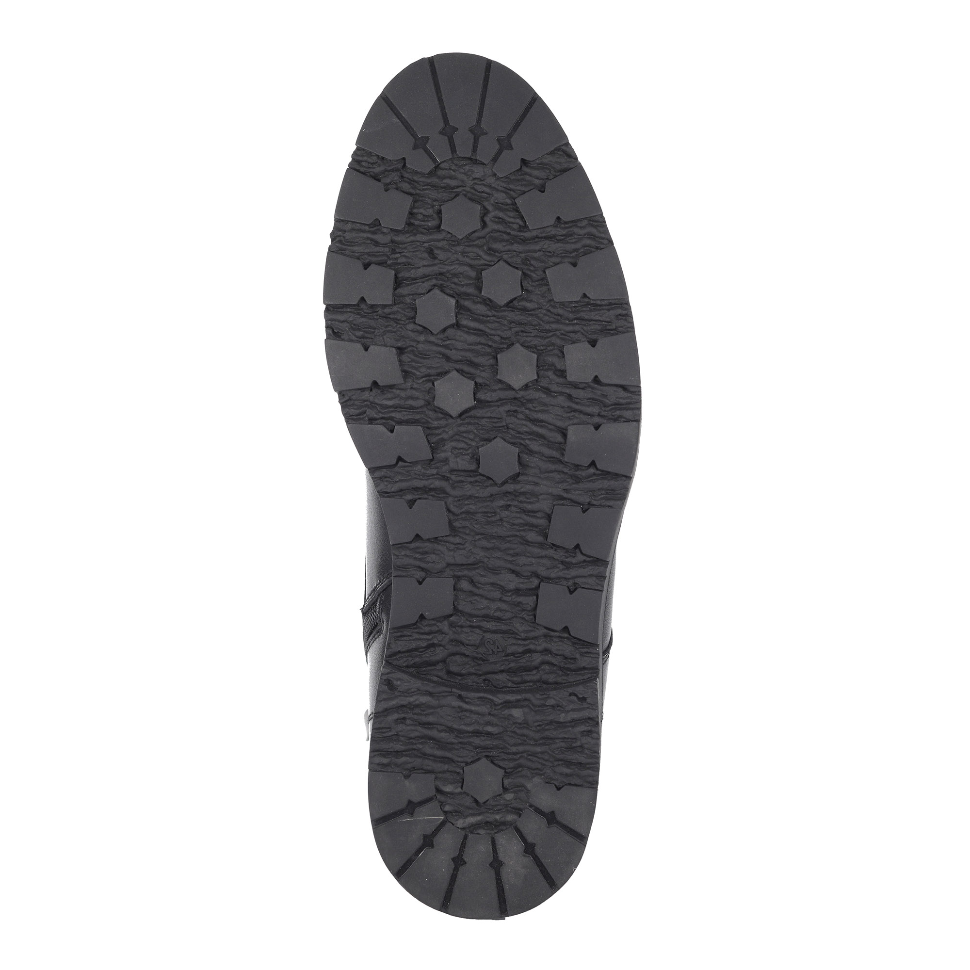 Черные ботинки из кожи на шерсти Respect, размер 41, цвет черный - фото 5