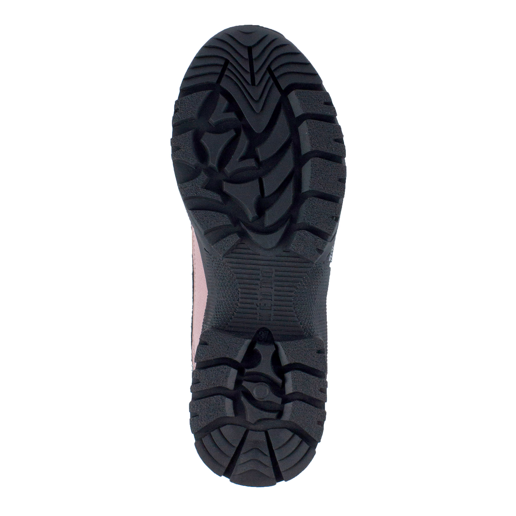 Розово-черные кроссовки из комбинированных материалов на меху KEDDO, размер 41, цвет черный - фото 5