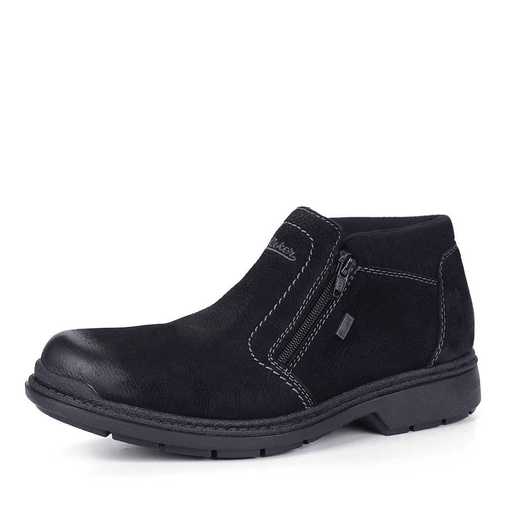 Черные ботинки без шнуровки Rieker, размер 40, цвет черный - фото 1