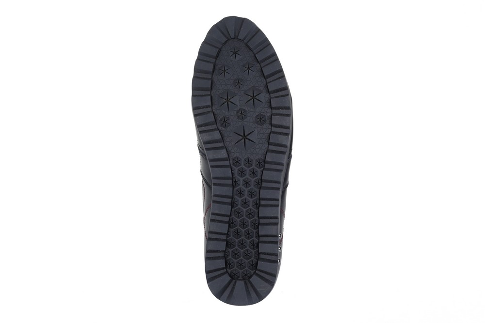 Кожаные ботинки чёрного цвета Rieker, размер 44 - фото 4
