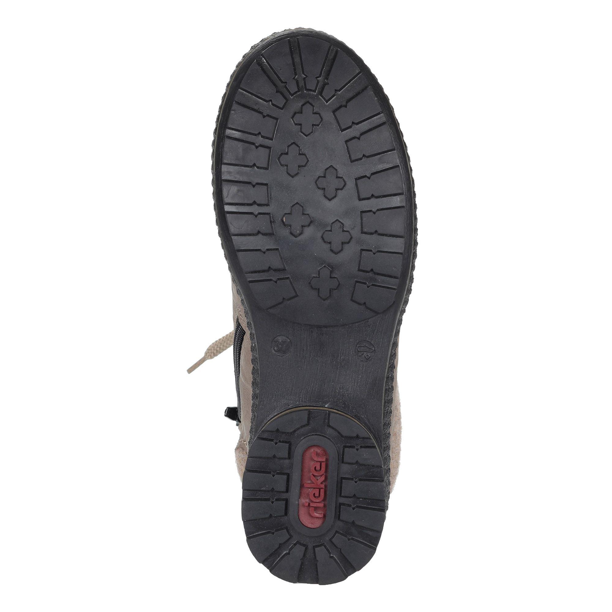 Бежевые утепленные ботинки Rieker, размер 39, цвет бежевый - фото 5