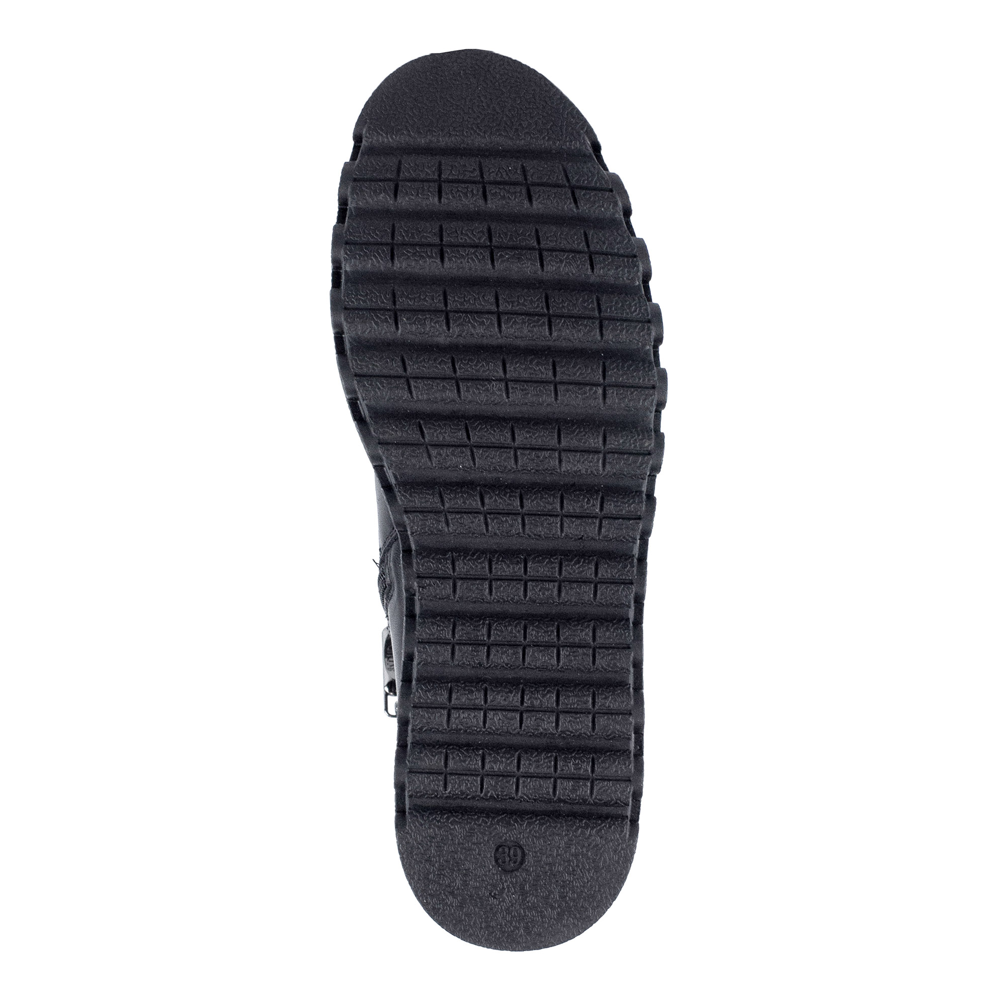 Черные ботинки из кожи без шнуровки Spur, размер 38, цвет черный - фото 5