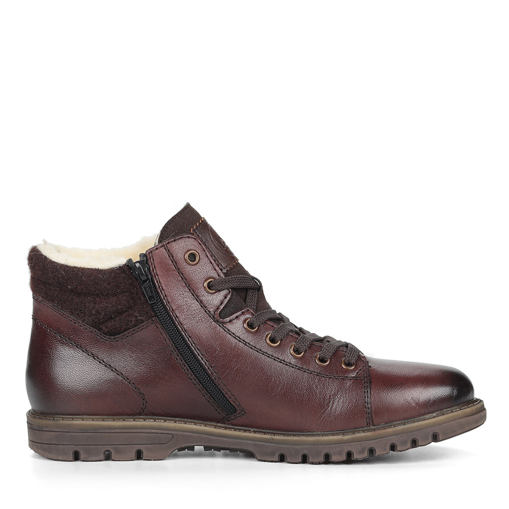 Коричневые ботинки на шнуровке Rieker, размер 45, цвет коричневый - фото 3