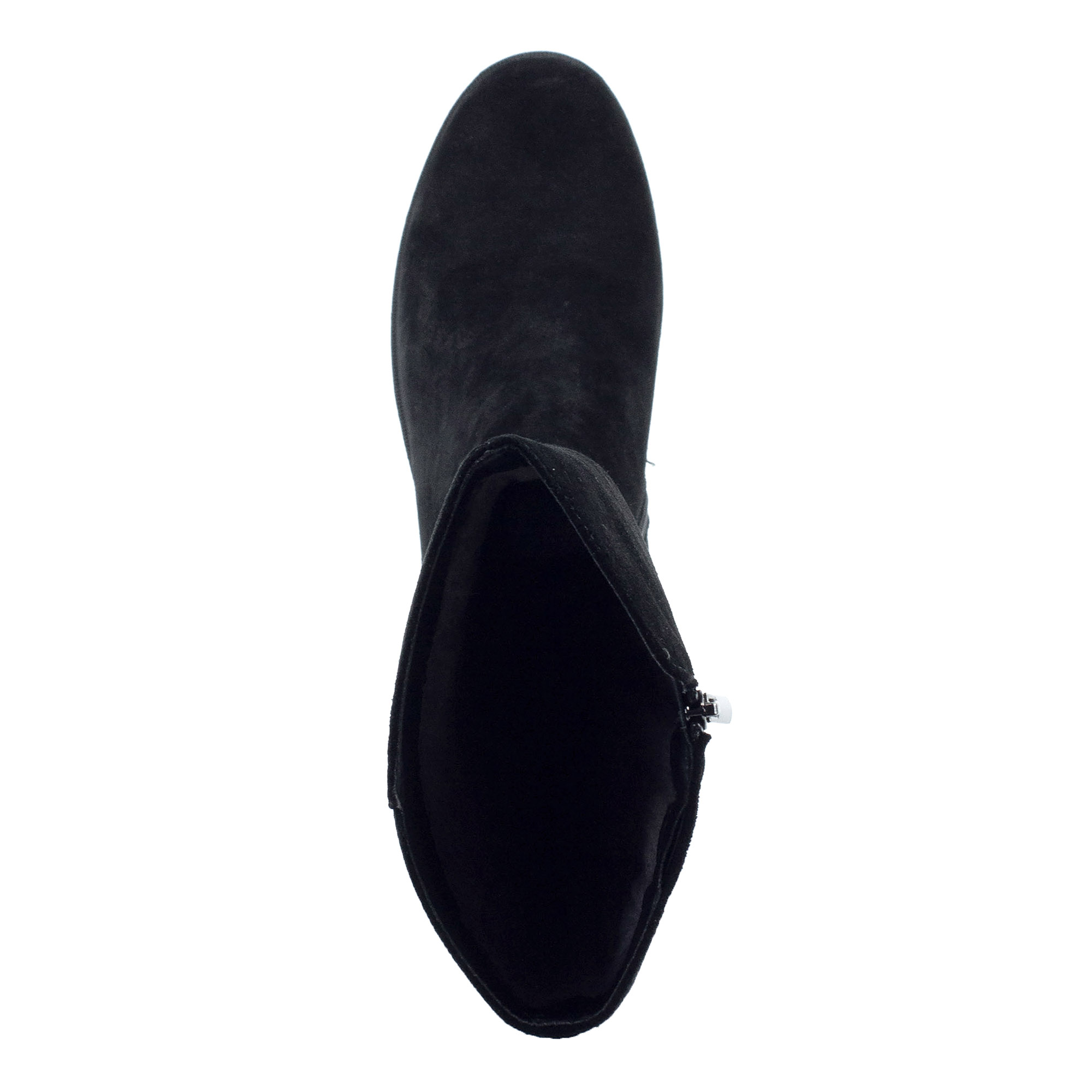 Черные велюровые сапоги Semplice, размер 36, цвет черный - фото 6
