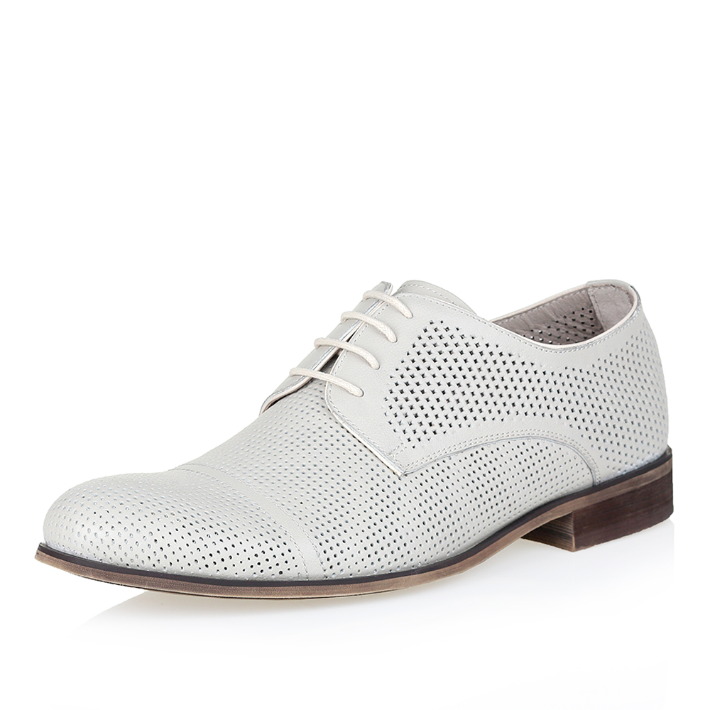 

Полуботинки белые перфорированые, Белый, Полуботинки белые перфорированые