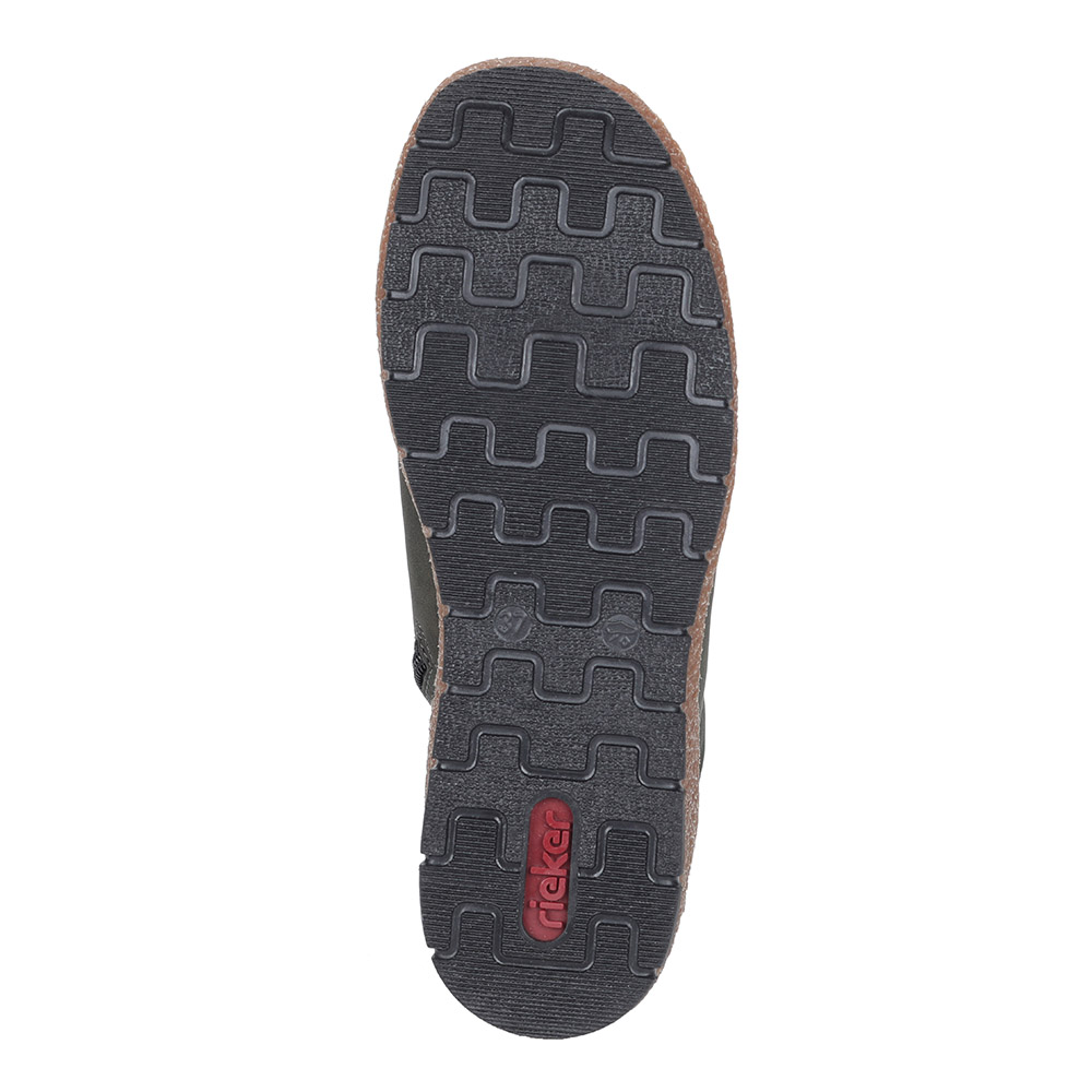 Комфортные ботинки на шерсти Rieker, размер 37, цвет черный - фото 5