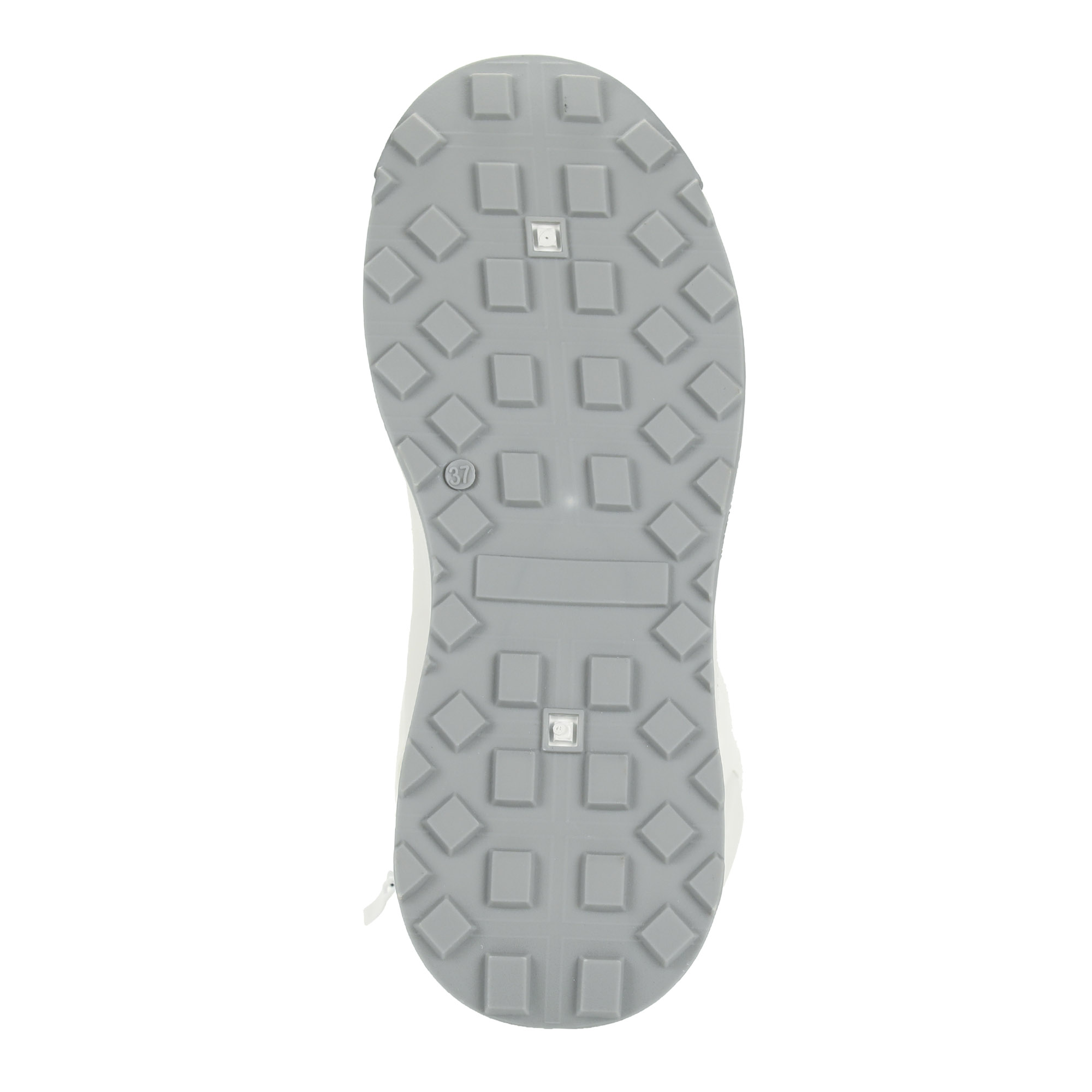 Черные кроссовки из комбинированных материалов на подкладке из натуральной шерсти  на утолщенной подошве Crosby, размер 36, цвет белый - фото 7