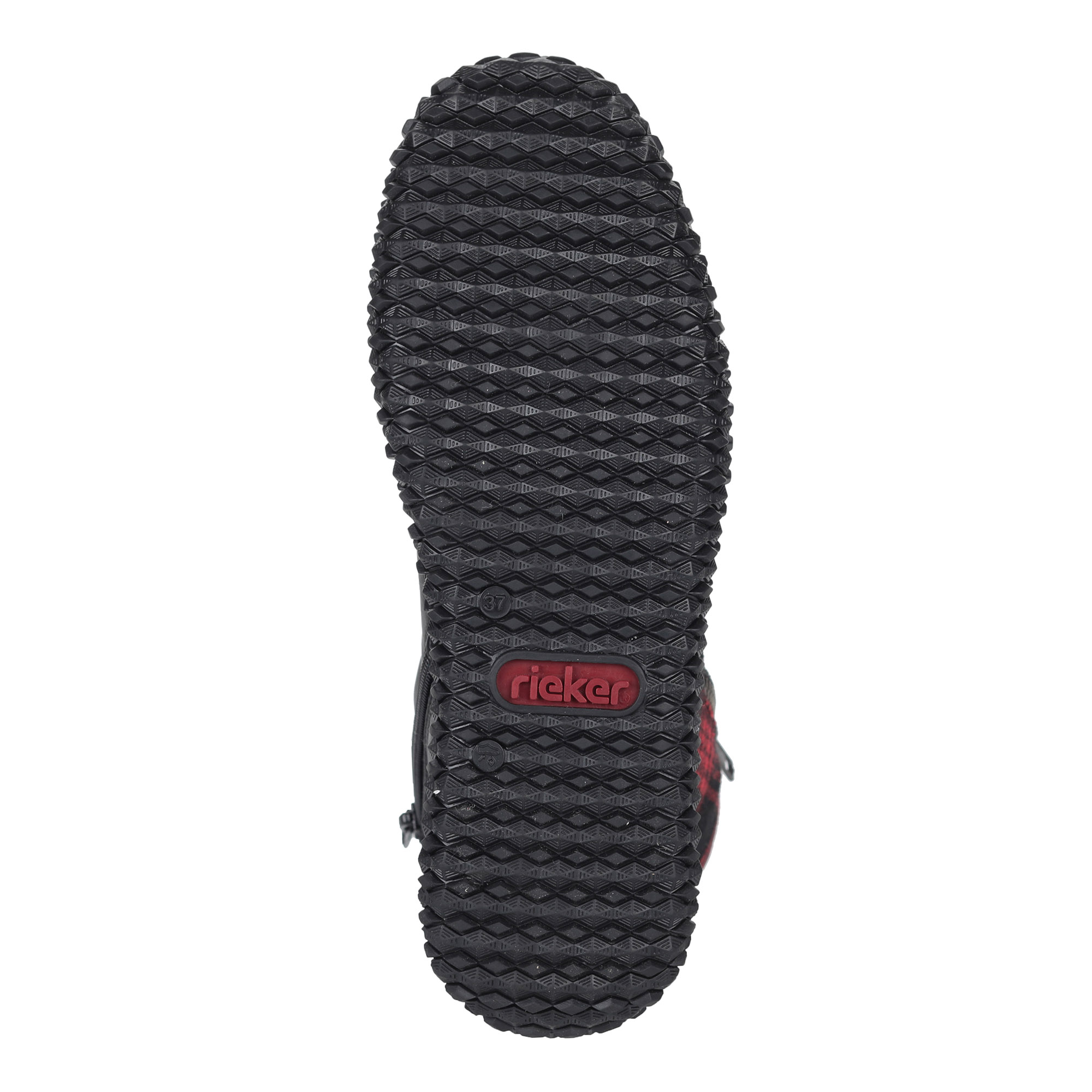Черные ботинки на шнуровке Rieker, размер 37, цвет коричневый - фото 5