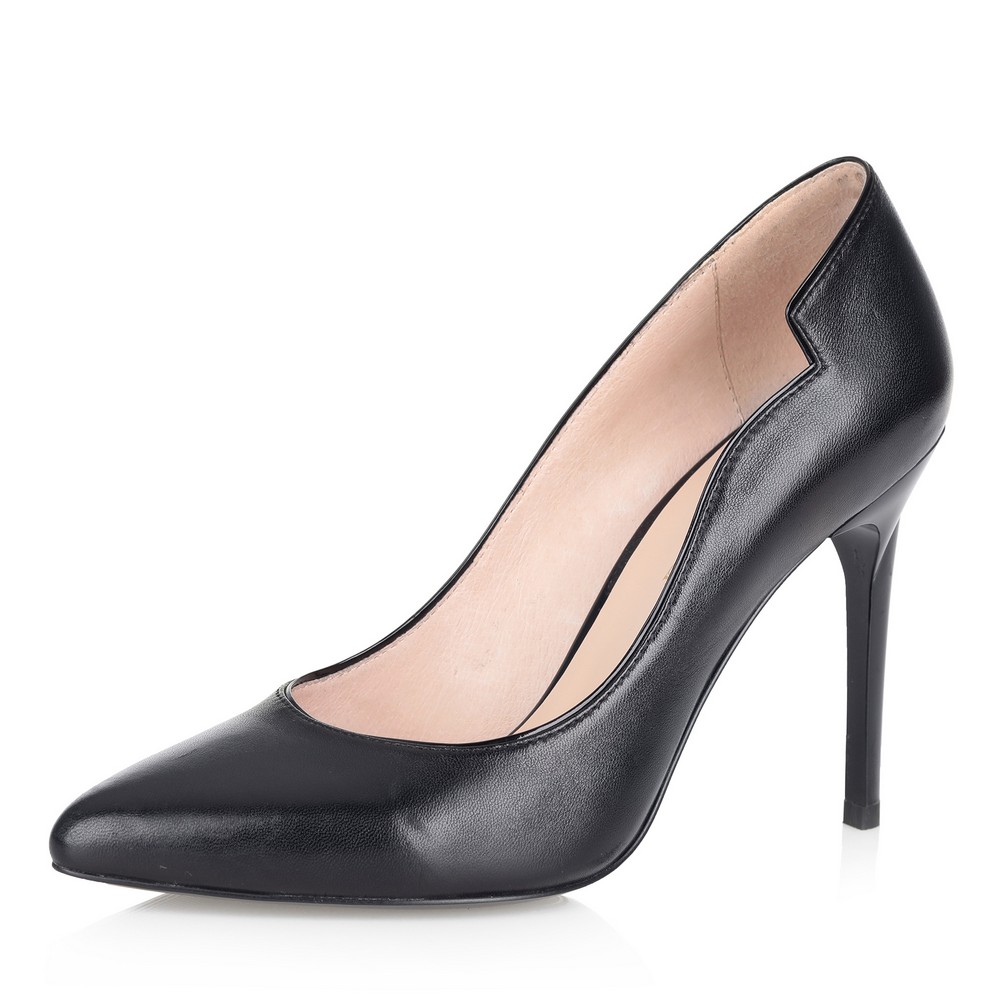 

Черные лодочки с фигурным кантом, Чер., Черные лодочки с фигурным кантом