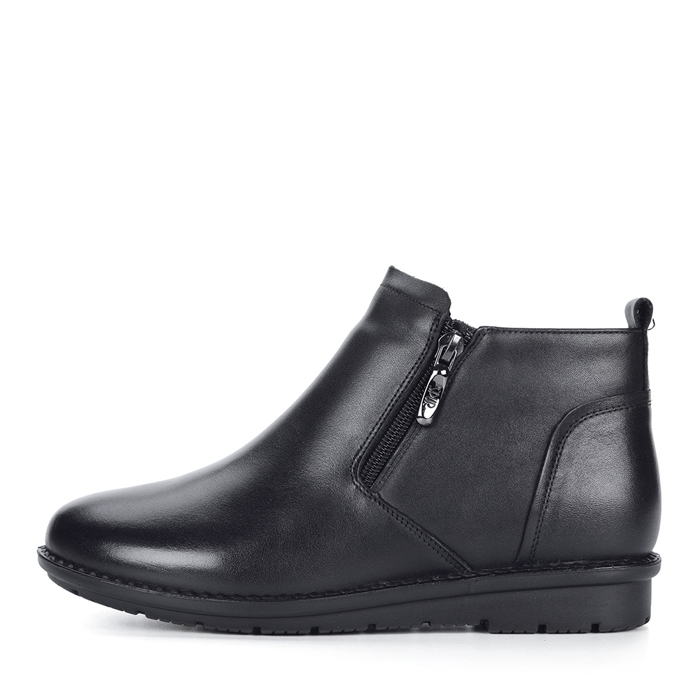 Черные ботинки из кожи без шнуровки Spur, размер 39, цвет черный - фото 2