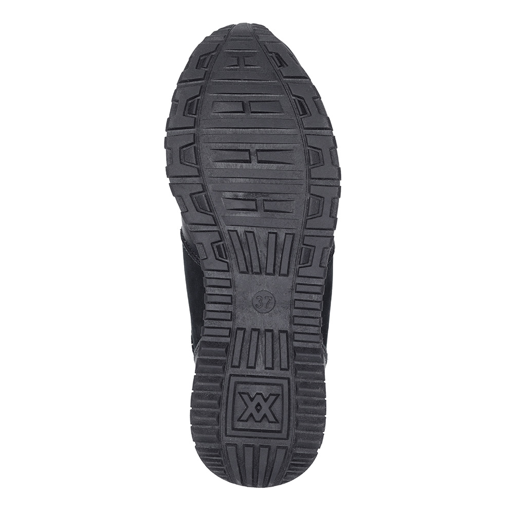 Черные кожаные кроссовки Respect, размер 36, цвет черный - фото 5