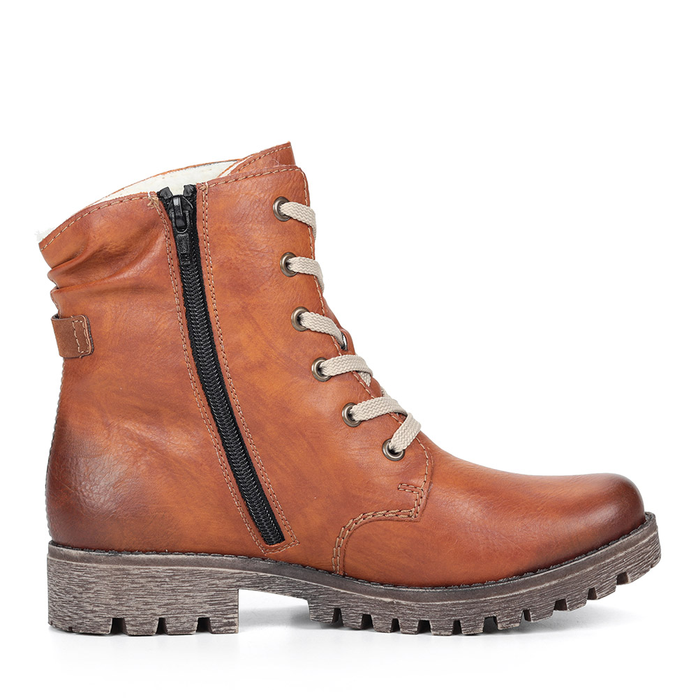 Коричневые ботинки с пряжками Rieker, размер 38, цвет коричневый - фото 3