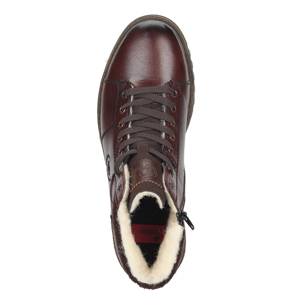Коричневые ботинки на шнуровке Rieker, размер 45, цвет коричневый - фото 4