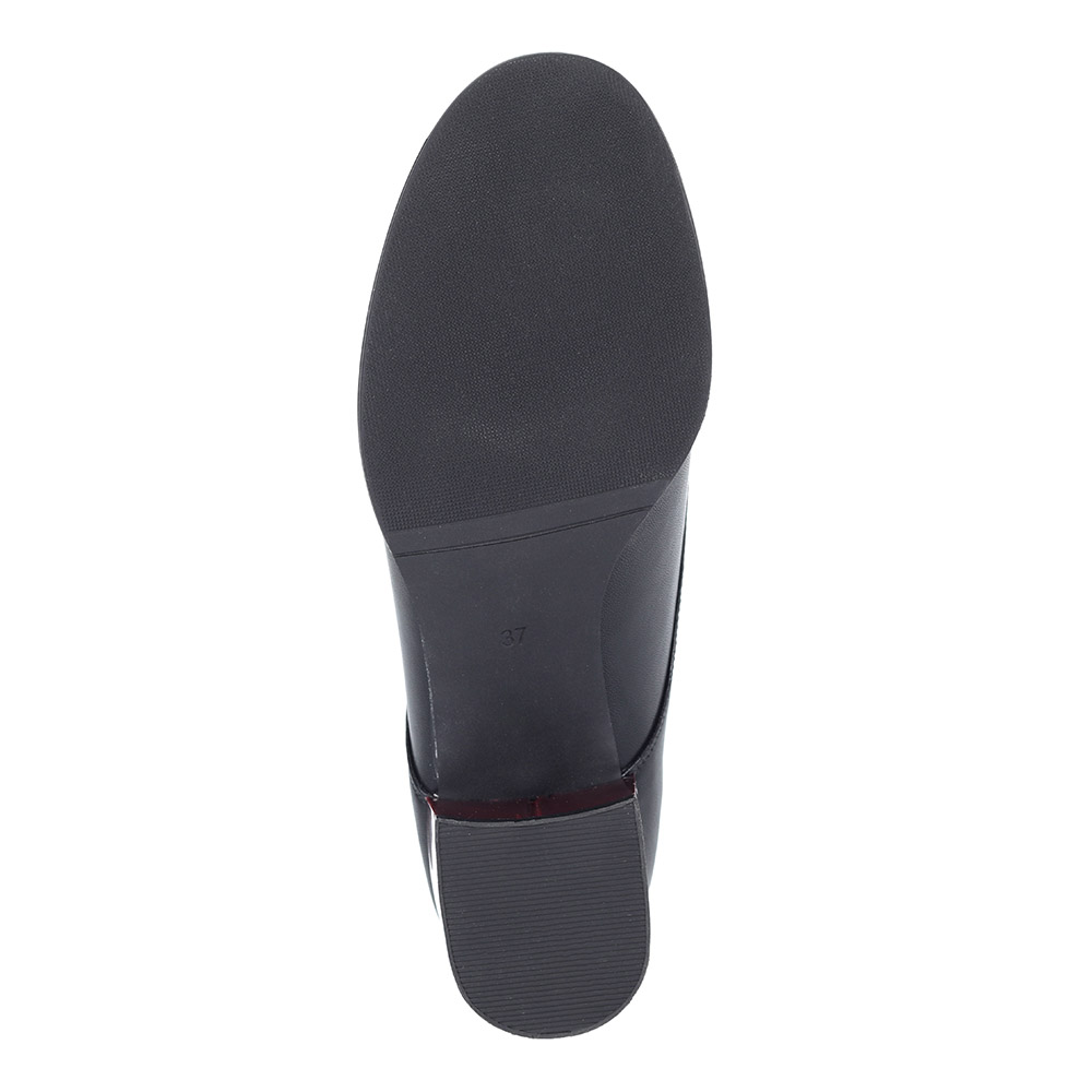 Черные полуботинки на каблуке от Respect-shoes