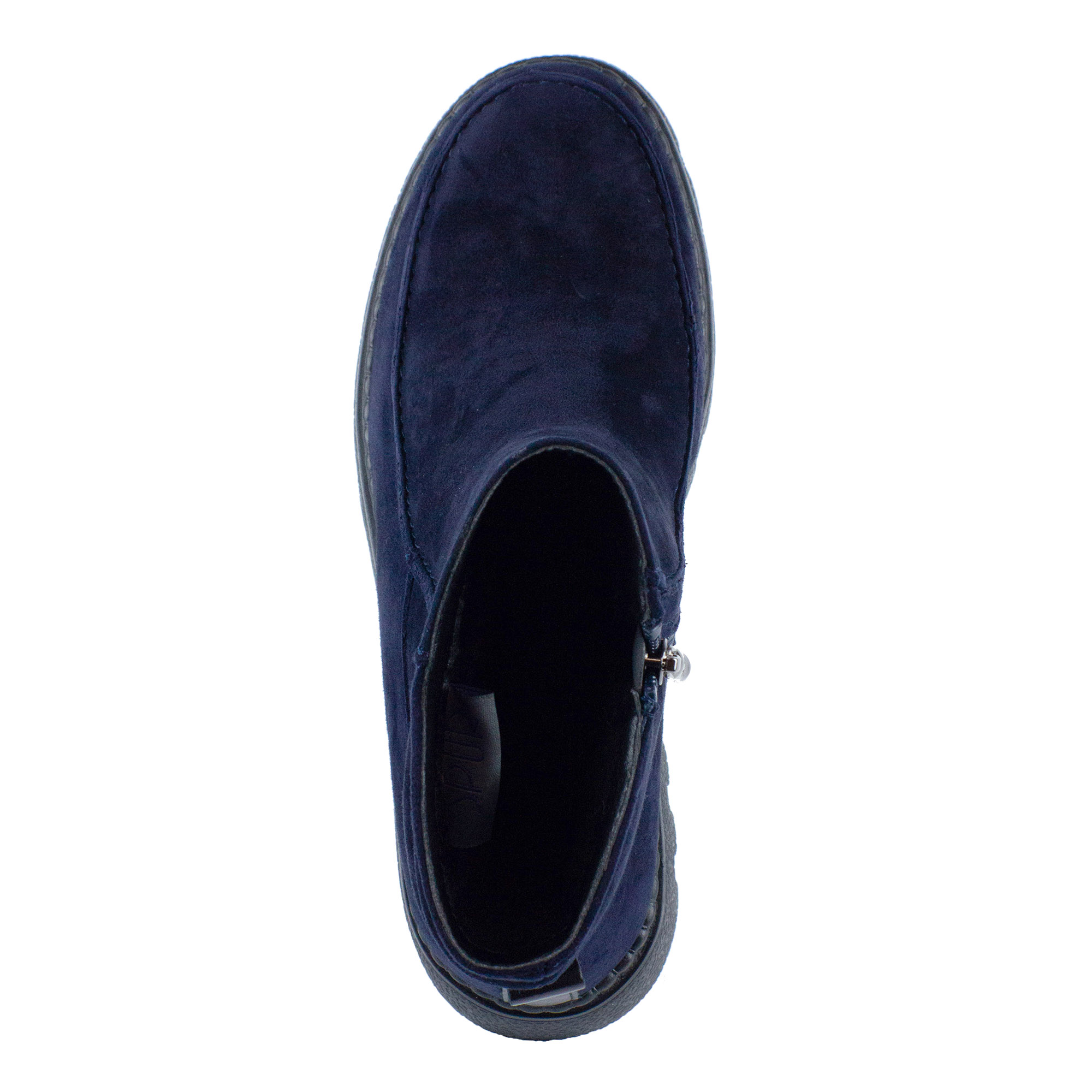 Синие ботинки из велюра без шнуровки Spur, размер 38, цвет синий - фото 4