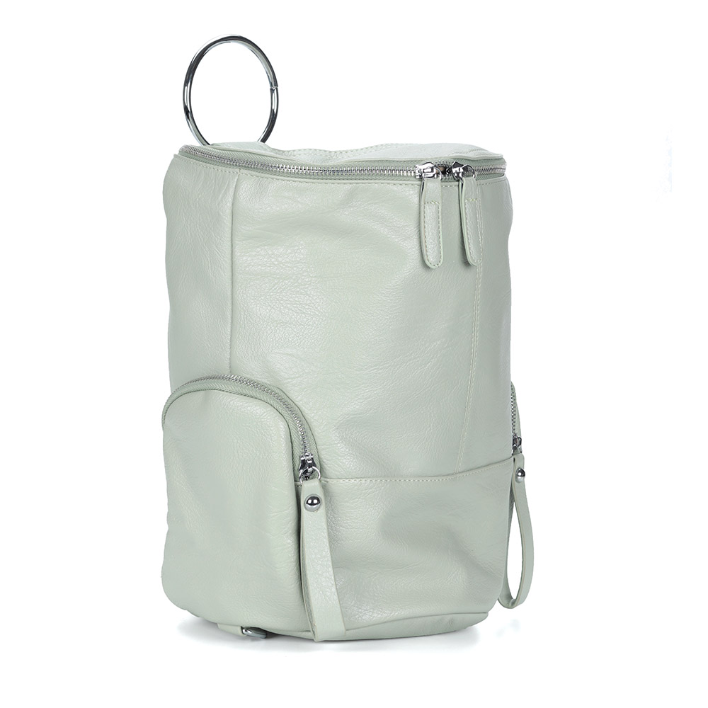 фото Зеленый рюкзак с регулируемыми ручками angelo vani