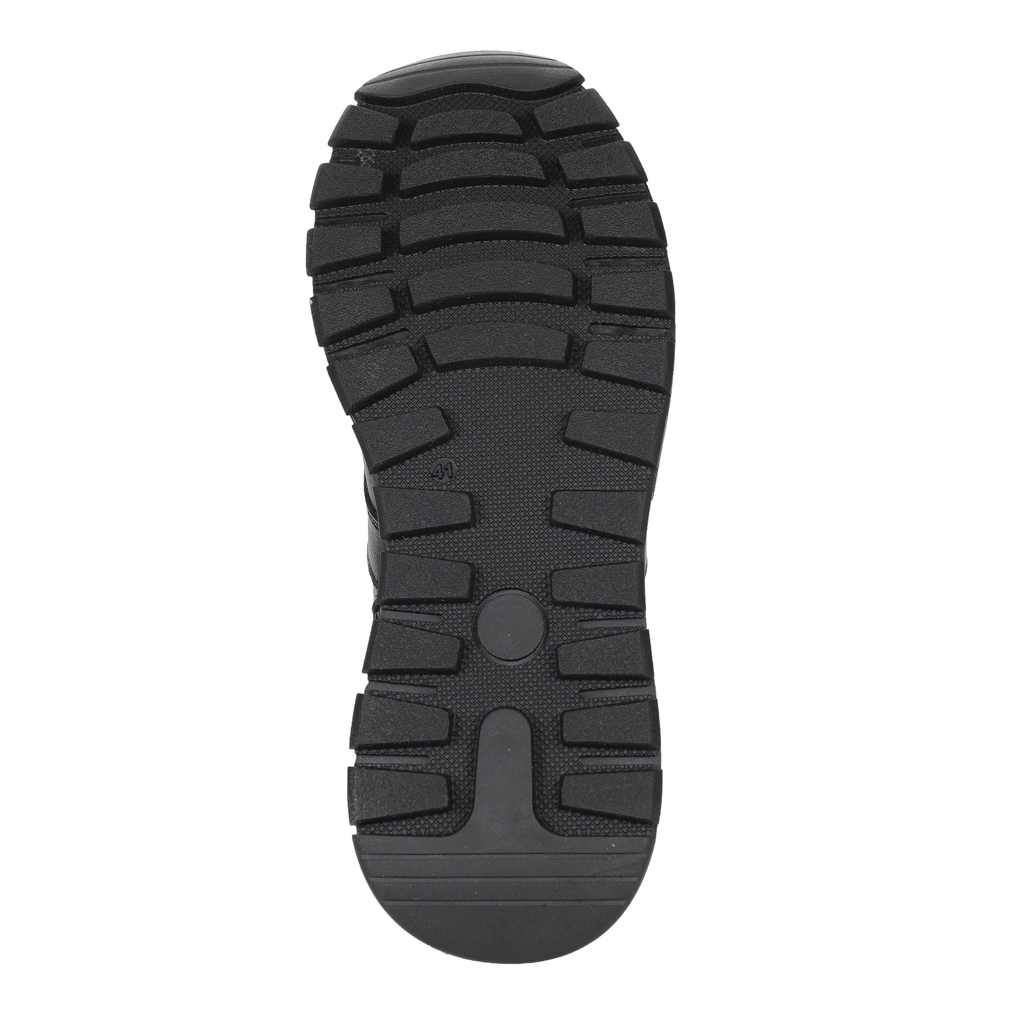 Черные кроссовки из кожи на подкладке из натуральной шерсти Respect, размер 41, цвет черный - фото 7