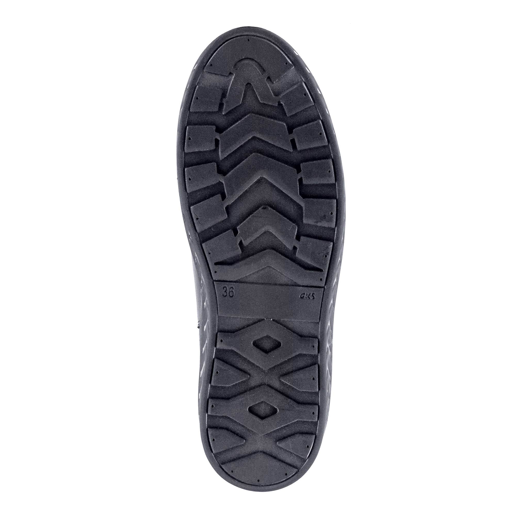 Черные ботинки из кожи на шерсти BURGERSCHUHE, размер 37, цвет черный - фото 5