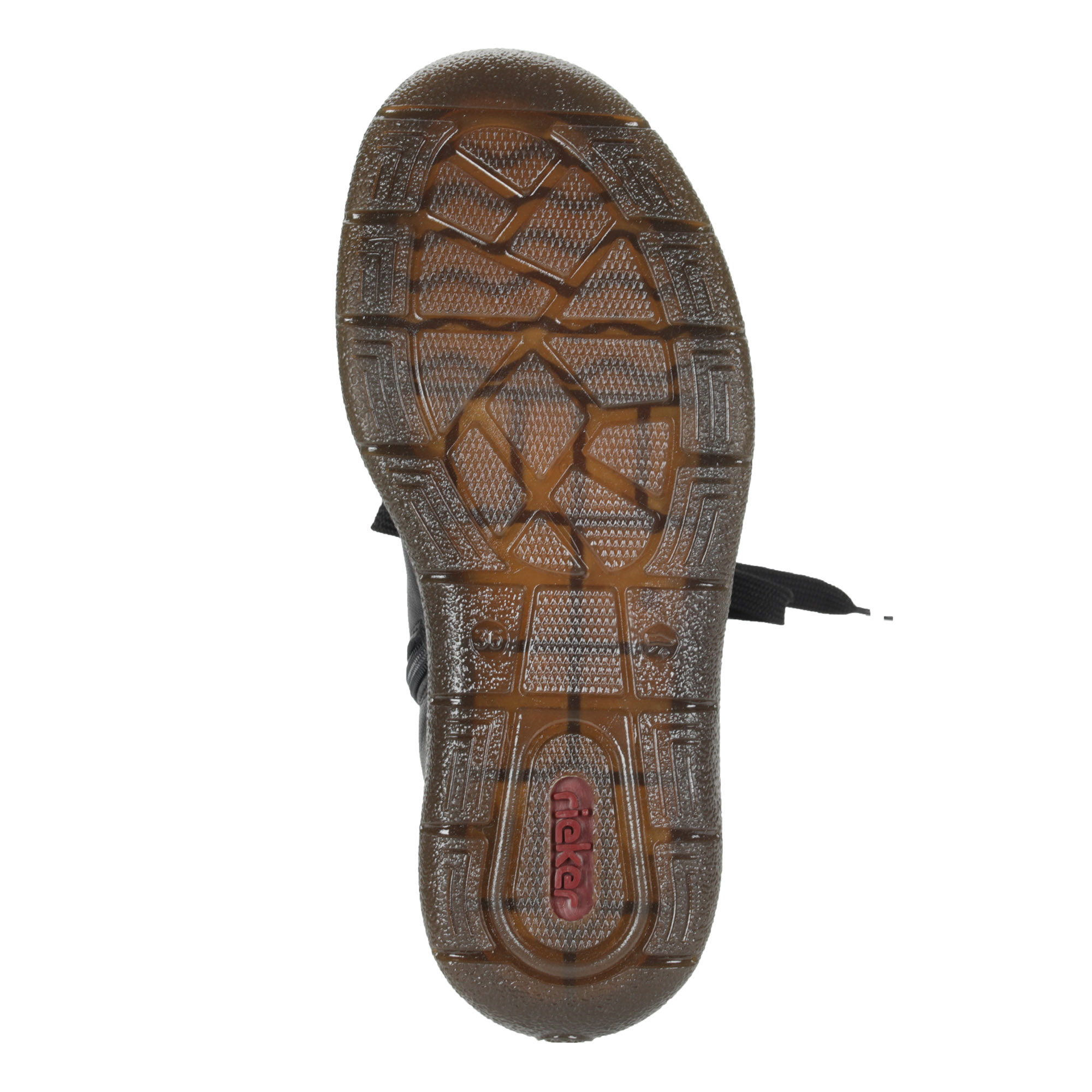 Черные ботинки на шнуровке Rieker, размер 36, цвет черный - фото 8