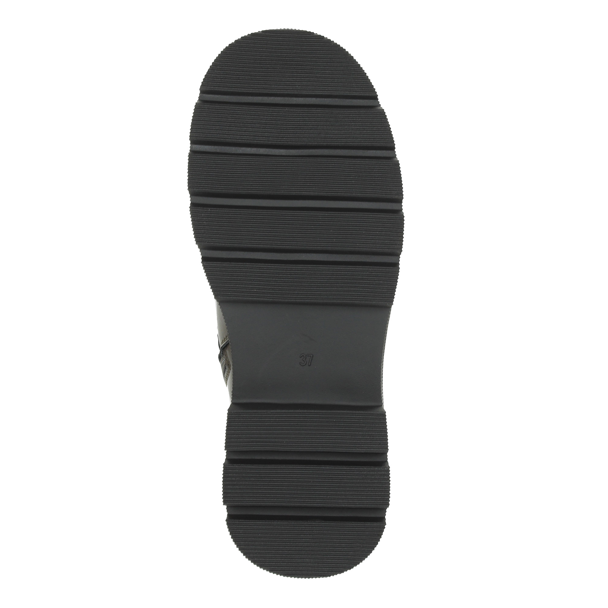 Коричневые ботинки из кожи на подкладке из натуральной шерсти на тракторной подошве Respect, размер 39, цвет коричневый - фото 8