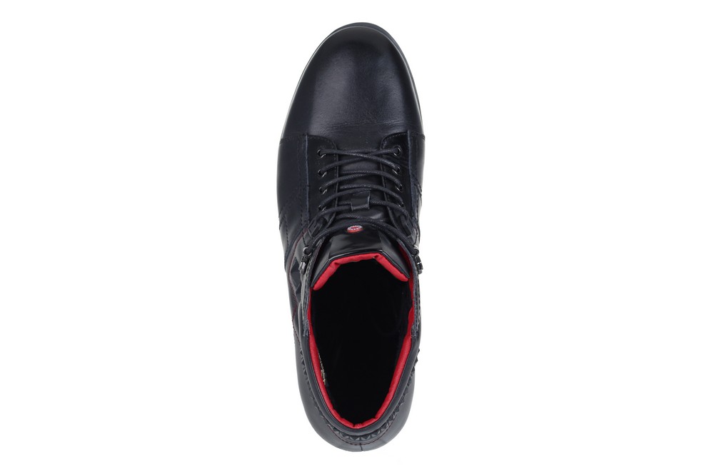 Кожаные ботинки чёрного цвета Rieker, размер 44 - фото 5