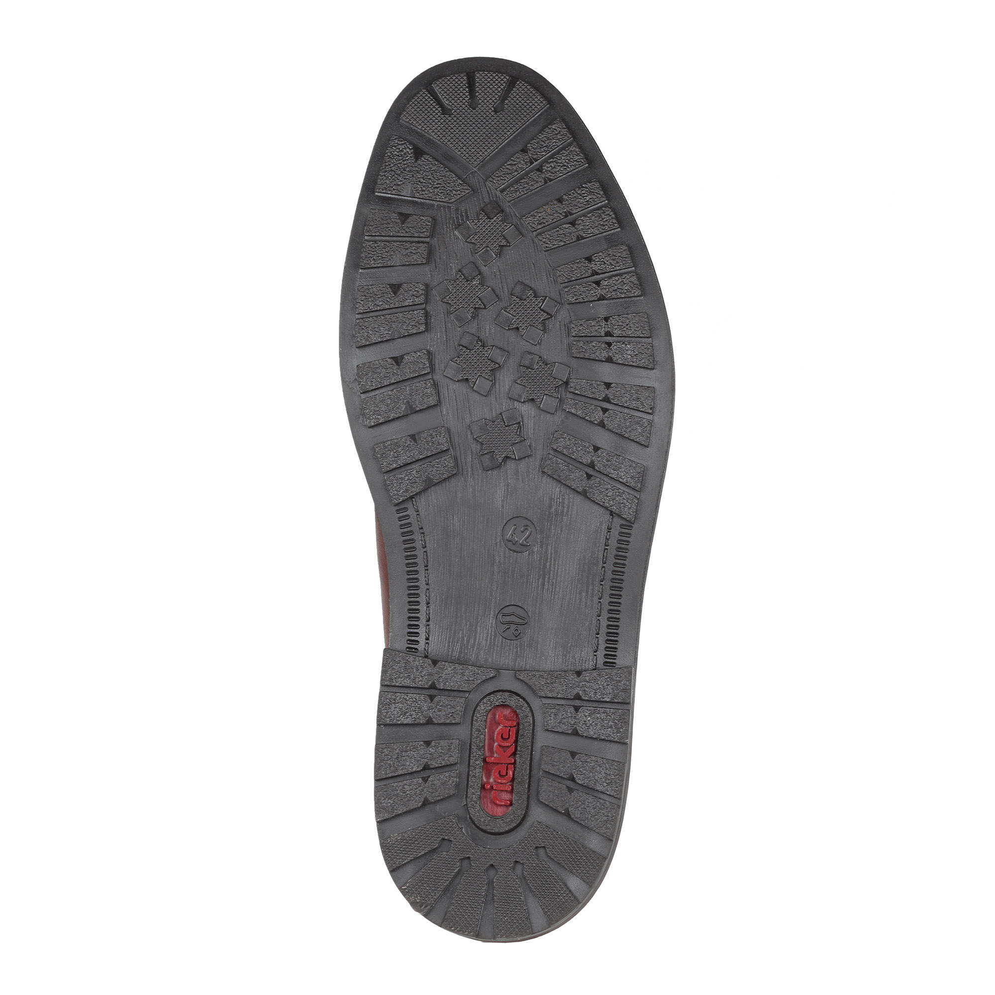 Коричневые ботинки из комбинированных материалов Rieker, размер 43, цвет коричневый - фото 5